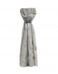 Silver Foil Dragonfly Print Scarf