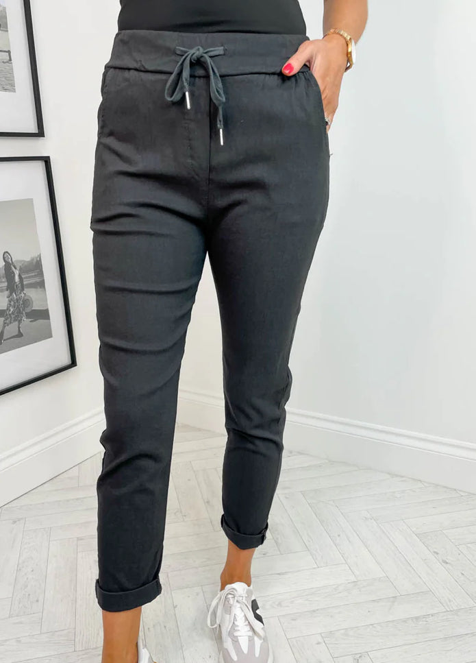 Charcoal Grey magic pants