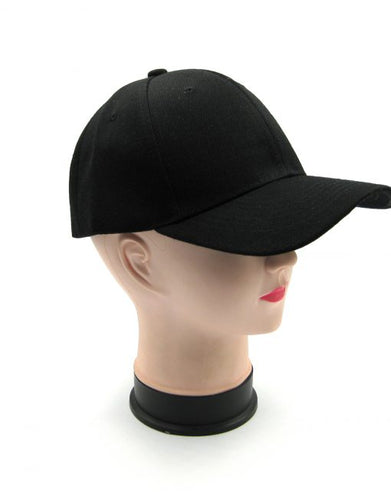 Black baseball cap -