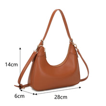 Brown shoulder bag